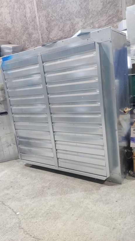 هواکش اکسیال صنعتی مدل ۱۴۰ - نمای جانبی